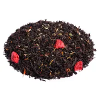 Чай чёрный ароматизированный Клубника со сливками (на Ассаме), 500 гр