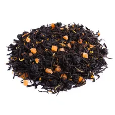Черный ароматизированный чай Сочный персик 500 гр
