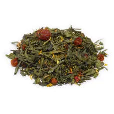 Зеленый ароматизированный чай Ягодная страна, 500 гр