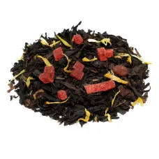 Черный ароматизированный чай Земляничный соблазн 500 гр