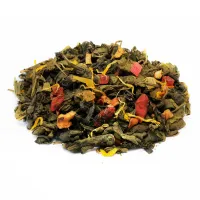 Зеленый ароматизированный чай Утренний поцелуй, 500 гр