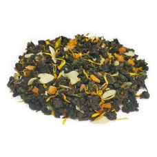 Зеленый ароматизированный чай Миндальный с персиком улун 500 гр