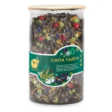Зеленый ароматизированный чай Сила Тайги 180 гр