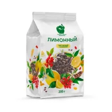 Черный чай добавками ЛИМОННЫЙ 200 гр