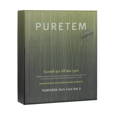 Набор с экстрактом алоэ вера Puretem Purevera 2 Items Set 130мл*130мл*25мл*15мл*15мл