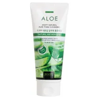 Пенка для лица с алоэ JIGOTT NATURAL ALOE FOAM CLEANSING 180 мл