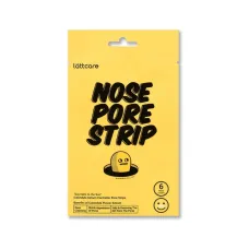 Полоски очищающие для носа с календулой Nose Pore Strip Calendula, 6 шт - Lattcare