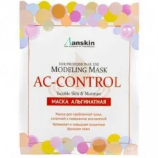 Альгинатная маска для проблемной кожи против акне AC Control Modeling Mask (саше) 30 гр - Anskin