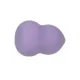 Спонж косметический для макияжа лица Гитара фиолетовый PURPLE, в упаковке 6 см Singi