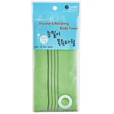 Жесткая мочалка на основе вискозных волокон Viscose Back Bath Towel - Sung Bo Cleamy