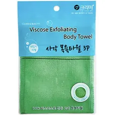 Жёсткая квадратная мочалка из вискозы Viscose Squared Bath Towel - Sung Bo Cleamy