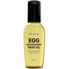 Питательное масло для волос Around Me Egg Nourishing Hair Oil 80 мл - Welcos