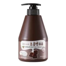 Гель для душа с ароматом шоколадного молока Kwailnara Chocolate Milk Body Cleanser 560 гр - Welcos