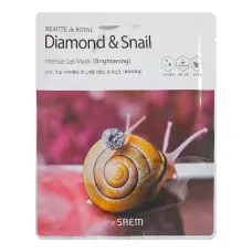 Маска Beaute de Royal Diamond & Snail Intense Gel Mask - The Saem
