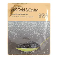 Маска Beaute de Royal 24K Gold & Caviar Intense Gel Mask - The Saem