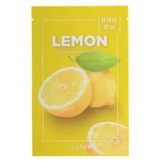 Маска на тканевой основе для лица с экстрактом лимона Natural Lemon Mask Sheet 21 мл The Saem