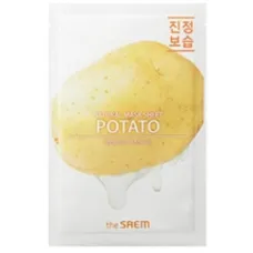 Маска на тканевой основе для лица с экстрактом картофеля Natural Potato Mask Sheet 21 мл - The Saem