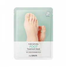Маска для ног Pure Natural Foot Treatment Mask 16 гр - The Saem