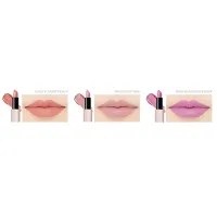 Увлажняющая помада для губ Kissholic Lipstick Intense CR02 Yogurt Peach 3.5 гр - The Saem