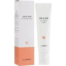 Крем для контроля чистоты и жирности кожи See & Saw AC Control Cream 50 мл - The Saem