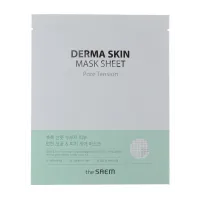 Тканевая маска для сужения пор Derma Skin Mask Sheet Pore Tension 28 мл The Saem