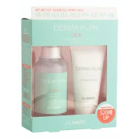 Набор для чувствительной кожи лица Derma Plan Cica Soothing Barrier Ampoule Special Set 80 мл The Saem