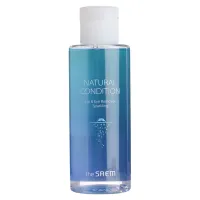 Двухфазное средство для снятия макияжа с термальной водой Natural Condition Sparkling Lip & Eye Remover 155 мл The Saem