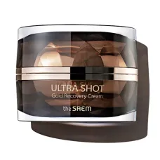 Крем для лица укрепляющий с золотом Ultra Shot Gold Recovery Cream 50 мл - The Saem