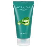 Пенка для умывания с экстрактом алоэ Natural Daily Cleansing Foam Aloe 150 мл The Saem