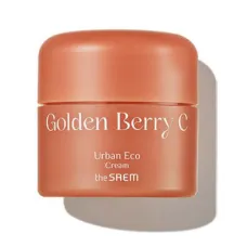 Крем для лица от морщин и пигментации с экстрактом физалиса Urban Eco Golden Berry C Cream 50 мл - The Saem