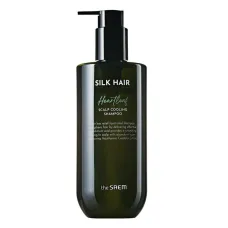 Охлаждающий шампунь от выпадения волос Silk Hair Heartleaf Scalp Cooling Shampoo 400 мл - The Saem