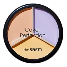 Консилер Cover Perfection Triple Pot Concealer 04 Tone Up Beige - The Saem
