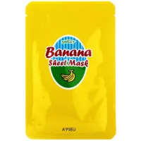 Маска для лица тканевая Banana & Honey Sheet Mask 23 гр - APieu