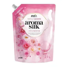Кондиционер для белья с ароматом розы Aroma Silk 2.1 л - Lion