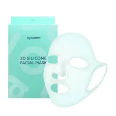 Многоразовая силиконовая 3D-маска для косметических процедур 3D Silicone Facial Mask 10 гр - Ayoume