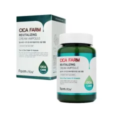 Восстанавливающий ампульный крем с центеллой азиатской Cica Farm Revitalizing Cream Ampoule 250 мл - FarmStay