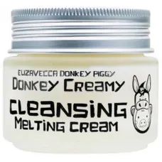 Очищающий крем с молоком ослиц Donkey Creamy Cleansing Melting Cream 100 гр - Elizavecca