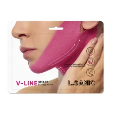 Маска-бандаж для коррекции овала лица V-Line Smart Lifting Mask 20 гр - LSanic
