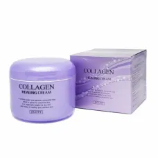 Питательный ночной крем с коллагеном Collagen Healing Cream 100 мл - Jigott