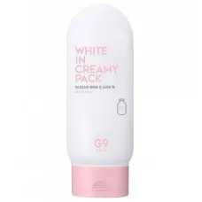 Осветляющая маска для лица и тела с молочными протеинами White In Creamy Pack 200 мл - G9SKIN