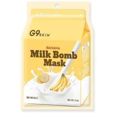 Маска для лица тканевая Milk Bomb Mask Banana 21 мл - G9SKIN