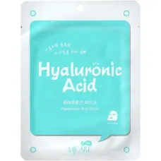 Маска тканевая для лица с гиалуроновой кислотой MJ on Hyaluronic Acid mask pack 22 гр - Mijin