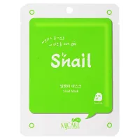 Маска тканевая для лица улиточная MJ on Snail mask pack 22 гр Mijin