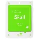 Маска тканевая для лица улиточная MJ on Snail mask pack 22 гр Mijin