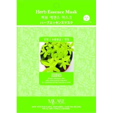 Маска тканевая для лица Экстракты трав Herb Essence Mask 23 гр - Mijin