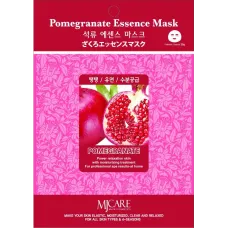 Маска тканевая для лица Гранат Pomegranate Essence Mask 23 гр - Mijin