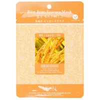 Маска тканевая для лица Рисовые отруби Rice Bran Essence Mask 23 гр Mijin