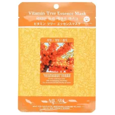 Маска тканевая для лица Облепиха Vitamin Tree Essence Mask 23 гр - Mijin