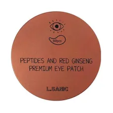 Патчи гидрогелевые для глаз с пептидами и экстрактом красного женьшеня Peptides Аnd Red Ginseng Premium Eye Patch - LSanic