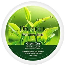 Питательный крем для лица и тела с экстрактом зеленого чая Natural Skin Green Tea Nourishing Cream 100 гр - Deoproce